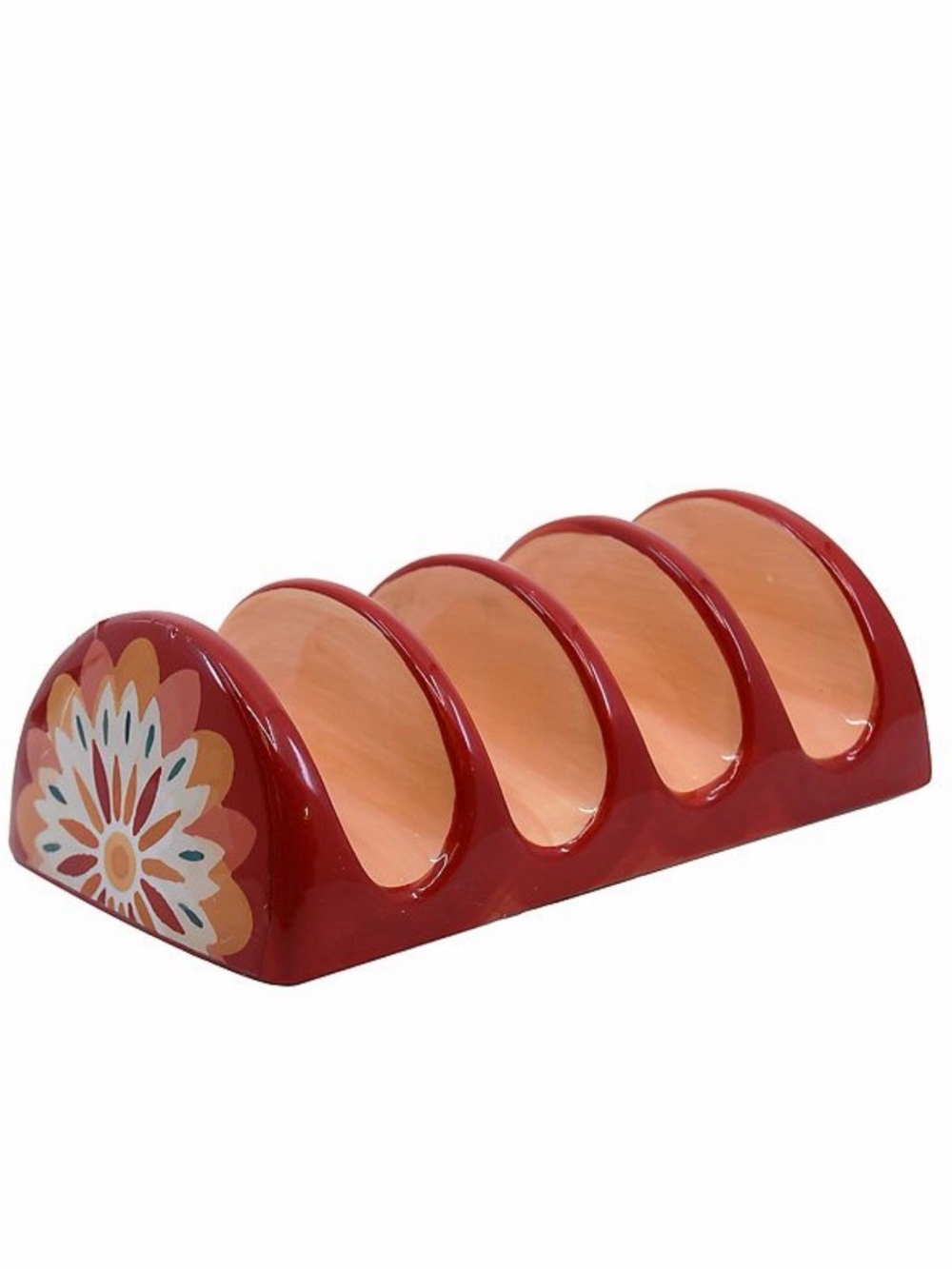 Ceramic Taco Holder - 4 Slots